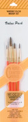 Round 2,4 & 8, Liner 0 - Crafter's Choice Watercolor Brush Set 4/Pkg