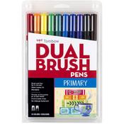 Primary - Tombow Dual Brush Pens 10/Pkg