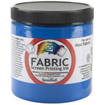 Blue - Fabric Screen Printing Ink 8oz