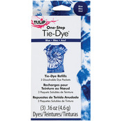 Blue - Tulip One-Step Tie-Dye Refill .13oz 3/Pkg
