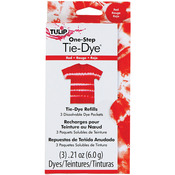 Red - Tulip One-Step Tie-Dye Refill .13oz 3/Pkg