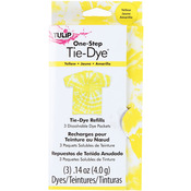 Yellow - Tulip One-Step Tie-Dye Refill .13oz 3/Pkg