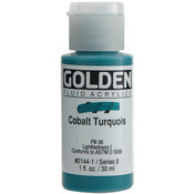 Cobalt Turquoise - Golden Fluid Acrylic Paint 