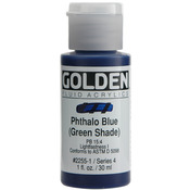 Phthalo Blue/Green Shade - Golden Fluid Acrylic Paint 