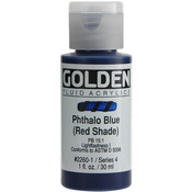 Phthalo Blue/Red Shade - Golden Fluid Acrylic Paint 