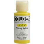 Primary Yellow - Golden Fluid Acrylic Paint 