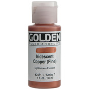 Iridescent Copper - Golden Fluid Acrylic Paint 