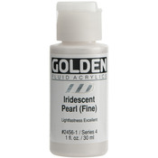 Iridescent Pearl Fine - Golden Fluid Acrylic Paint 