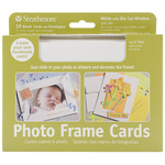 White Photo Frame - Strathmore Cards & Envelopes 5"X7" 10/Pkg