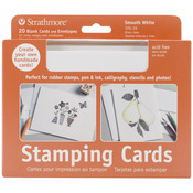 Stamping - Strathmore Cards & Envelopes 5"X7" 20/Pkg