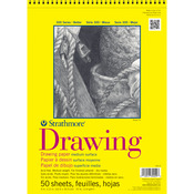 70lb 50 Sheets - Strathmore Drawing Paper Pad 11"X14"