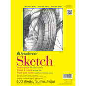 50lb 100 Sheets - Strathmore Sketch Paper Pad 14"X17"