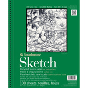 5.5"X8.5" Strathmore Recycled Sketch Paper Pad