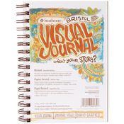 100lb 28 Sheets - Strathmore Visual Journal Bristol Smooth 5.5"X8"