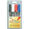 Black/Red/Blue/White - Bistro Chalk Marker Set 4/Pkg