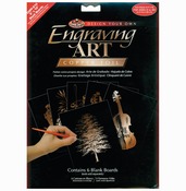 Copper - Foil Engraving Art Blank Boards 8"X10" 6/Pkg