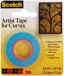 Scotch Artist Tape For Curves