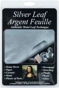 Silver - Metal Leaf Sheets 5.5"X5.5" 25/Pkg