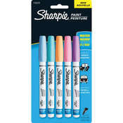 Sharpie Pastel Paint Pen Extra - Fine 5/Pkg - Pink, Blue, Peach, Aqua and Lavend