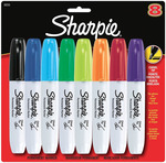 Assorted Colors - Sharpie Chisel Tip Permanent Markers 8/Pkg