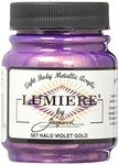 Halo Violet Gold - Jacquard Lumiere Metallic Acrylic Paint 2.25oz