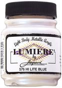 Hi-Lite Blue - Jacquard Lumiere Metallic Acrylic Paint 2.25oz