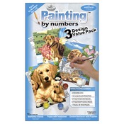 Dogs - Junior Small Paint By Number Kit 8/75"X11.75" 3/Pkg