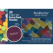 Extra Dark Shades Set - PanPastel Ultra Soft Artist Pastel Set 9ml 20/Pkg