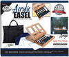 Acrylic - Easel Art Set With Easy To Store Bag