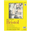 100lb 20 Sheets - Strathmore Bristol Smooth Paper Pad 9"X12"