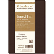 Tan 80lb 112 Pages - Strathmore Softcover Toned Sketch Journal 5.5"X8"