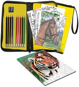 Color Pencil By Number - Big Kid's Choice Easy To Do Keep 'N Carry Set