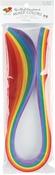 Rainbow (6 Colors) - Quilling Paper Mixed Colors .375" 100/Pkg