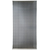 Elliptical - Silver Colored Metal Sheet 12"X24"