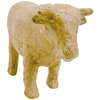Cow - Paper Mache Figurine 4.5"