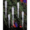 Sparkling Icicles 3.75" Makes 30 - Holiday Beaded Ornament Kit