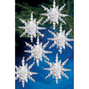 Snow Cluster - Holiday Beaded Ornament Kit