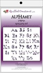 Alphabet Letters - Quilling Kit