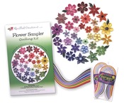 Flower Sampler - Quilling Kit