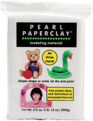 White - Pearl Paperclay 16 Ounces