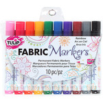 Rainbow - Tulip Fabric Markers 10/Pkg