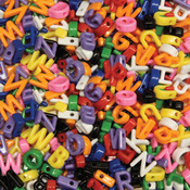 Uppercase - Alphabet Beads 288/Pkg