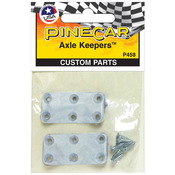 Axle Keepers(TM) - Pine Car Derby Custom Parts