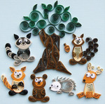 Forest Buddies - Quilling Kit