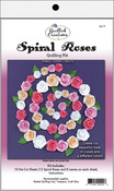 Spiral Roses - White, Ivory & Pink - Quilling Kit