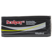Black - Sculpey III Polymer Clay 8oz