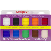 Classic Collection - Sculpey III Polymer Clay Multipack 2oz 10/Pkg