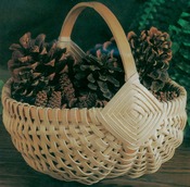Melon Basket 8"X9"X8" - Blue Ridge Basket Kits