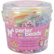 Magic Princess Perler Fun Fusion Fuse Bead Bucket