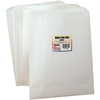 White - Pinch Bottom Paper Bags 8.5"X11" 50/Pkg